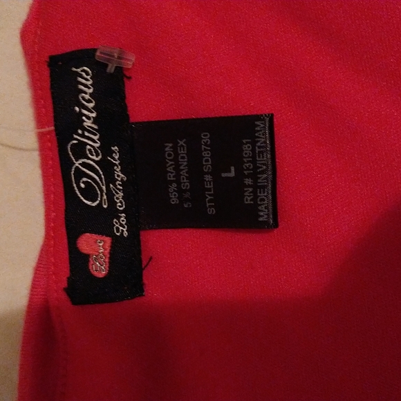 Mini deep pink dress - Picture 2 of 4